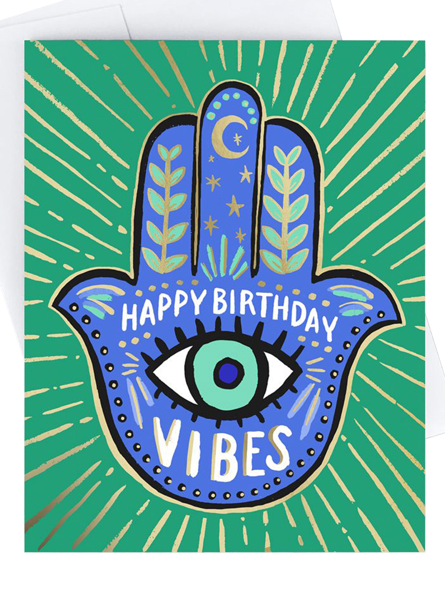 Hamsa Birthday Card