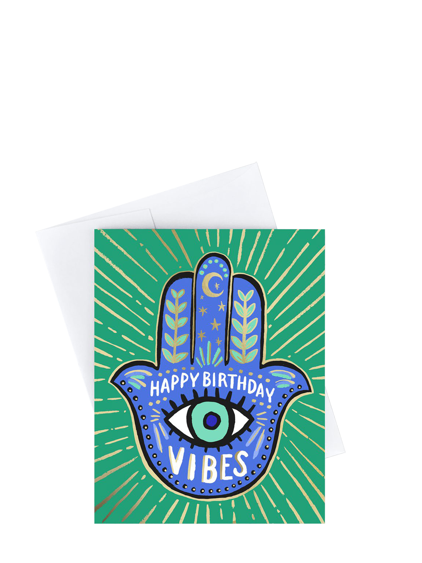 Hamsa Birthday Card