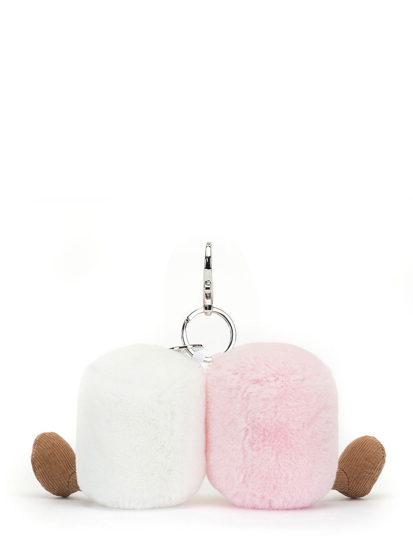 Amuseable Pair of Marshmallows Bag Charm