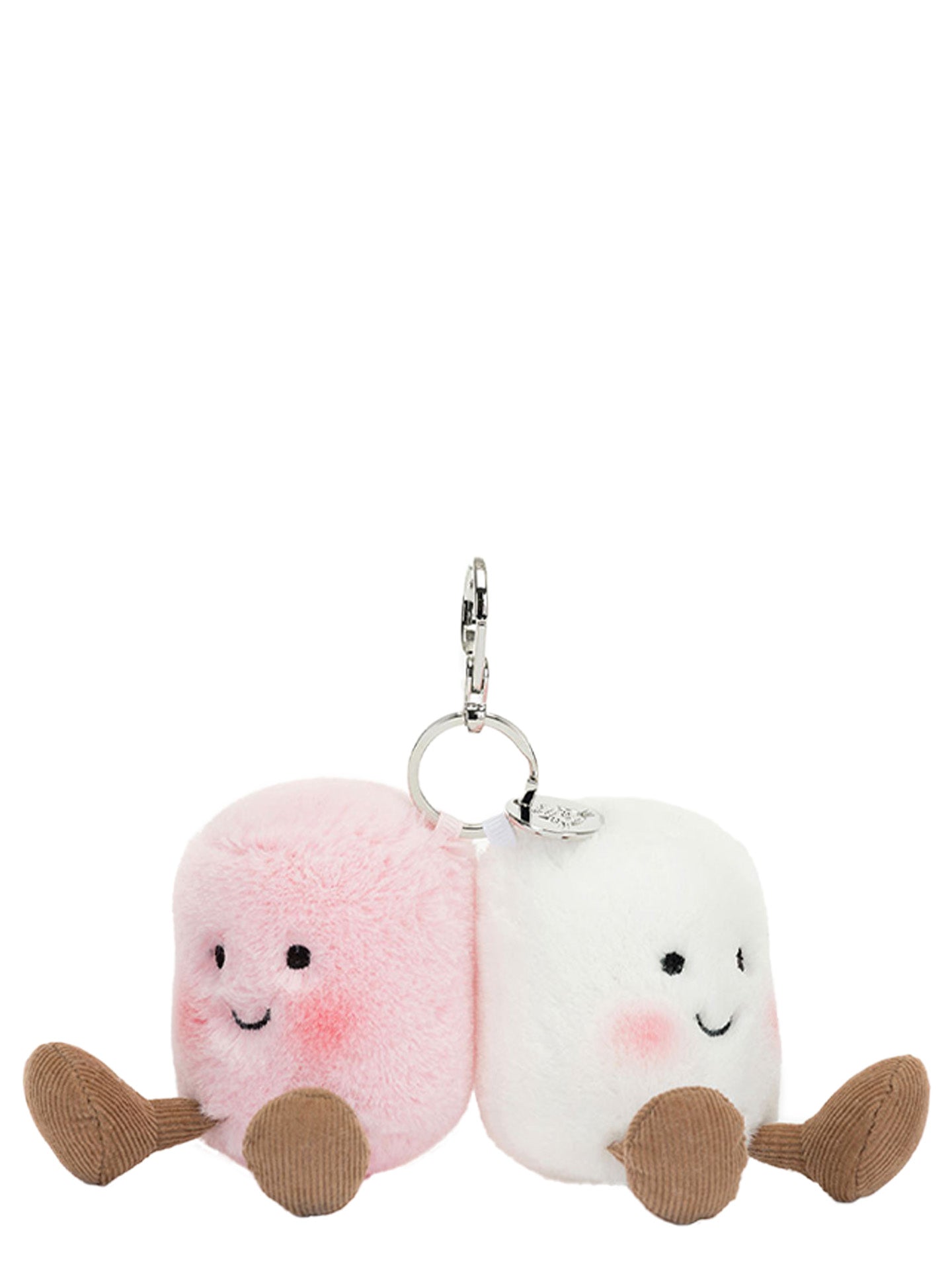 Amuseable Pair of Marshmallows Bag Charm