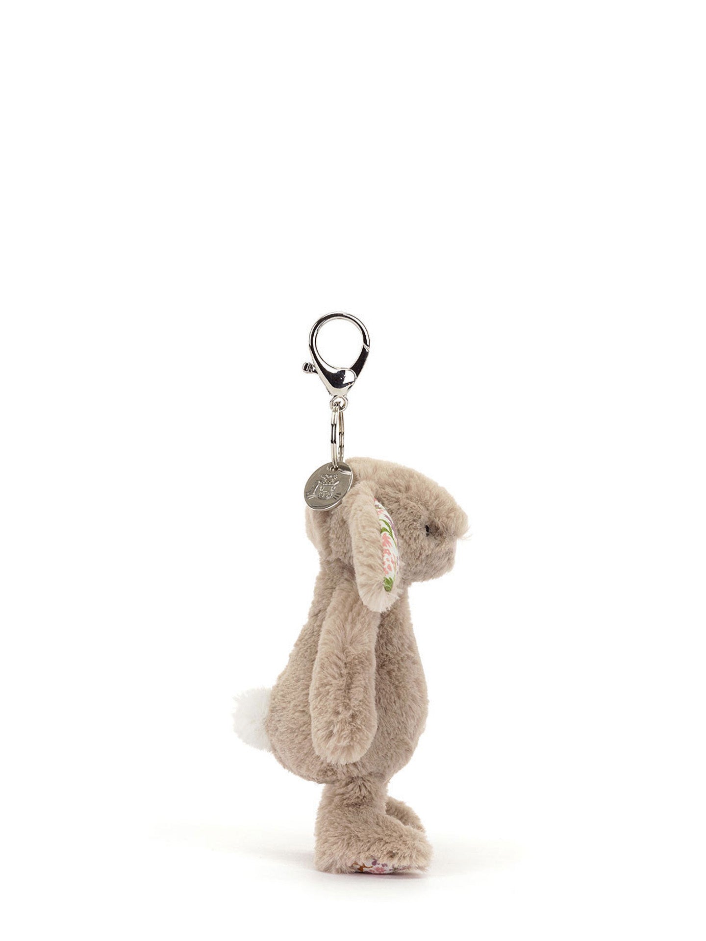 Blossom petal  peige Bunny bag charm