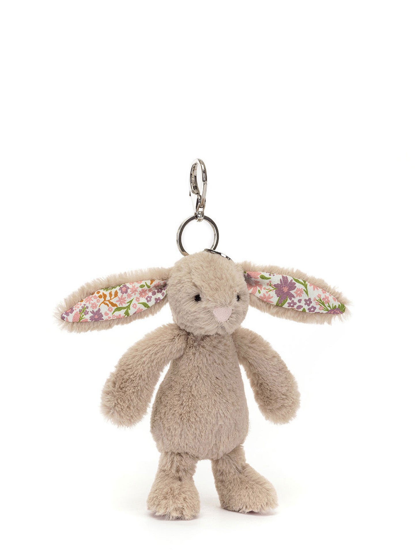 Blossom petal  peige Bunny bag charm