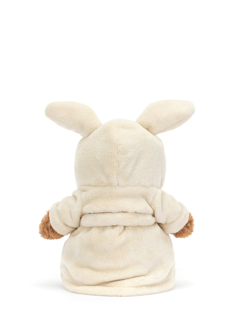 Bartholomew bear in bathrobe, soft toy (26cm)
