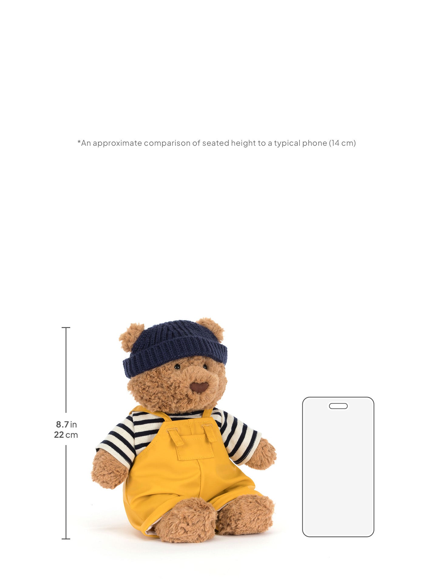 Bartholomew Bear in seafarer outfit