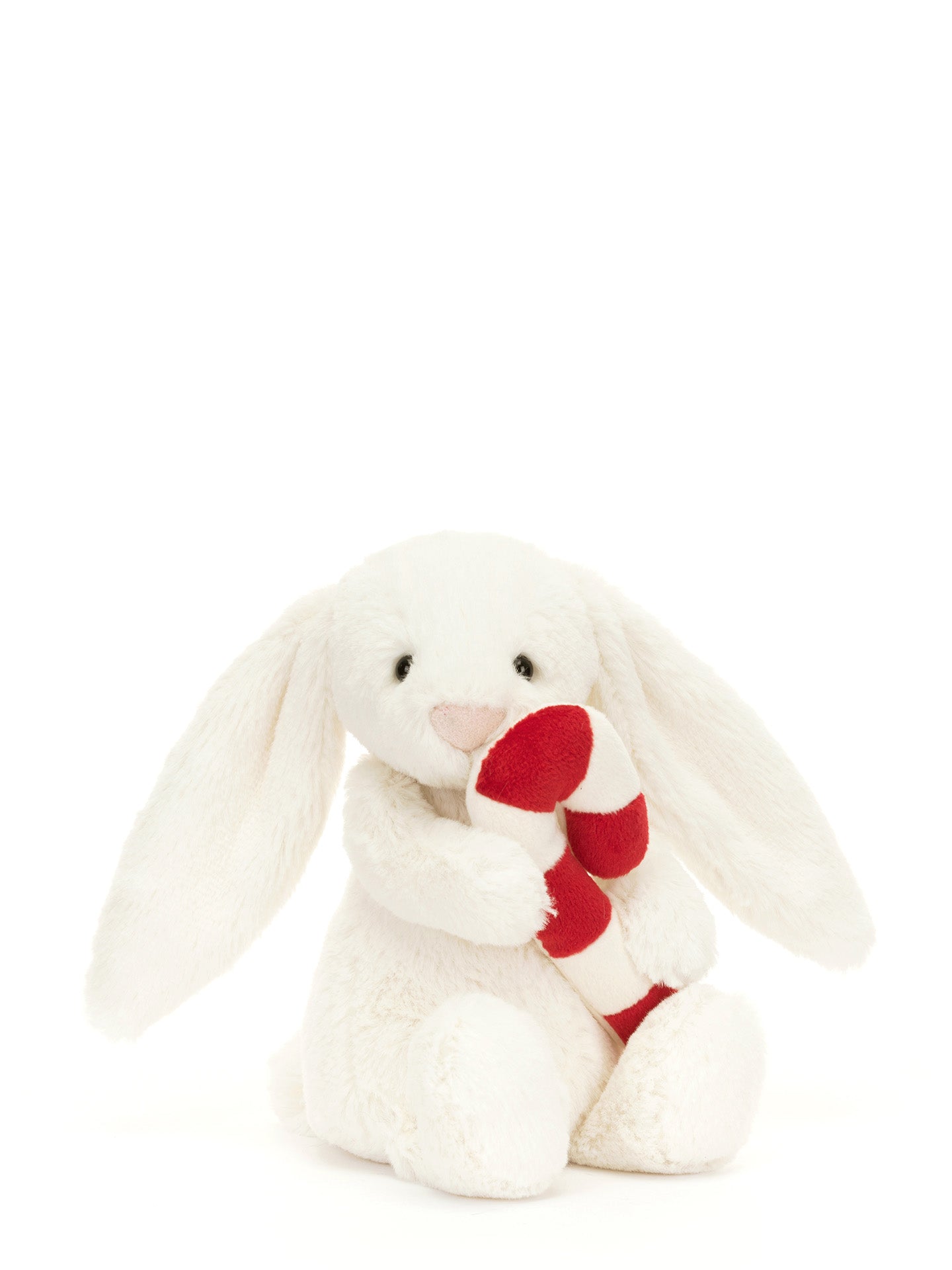 Bashful Bunny with Candy Cane