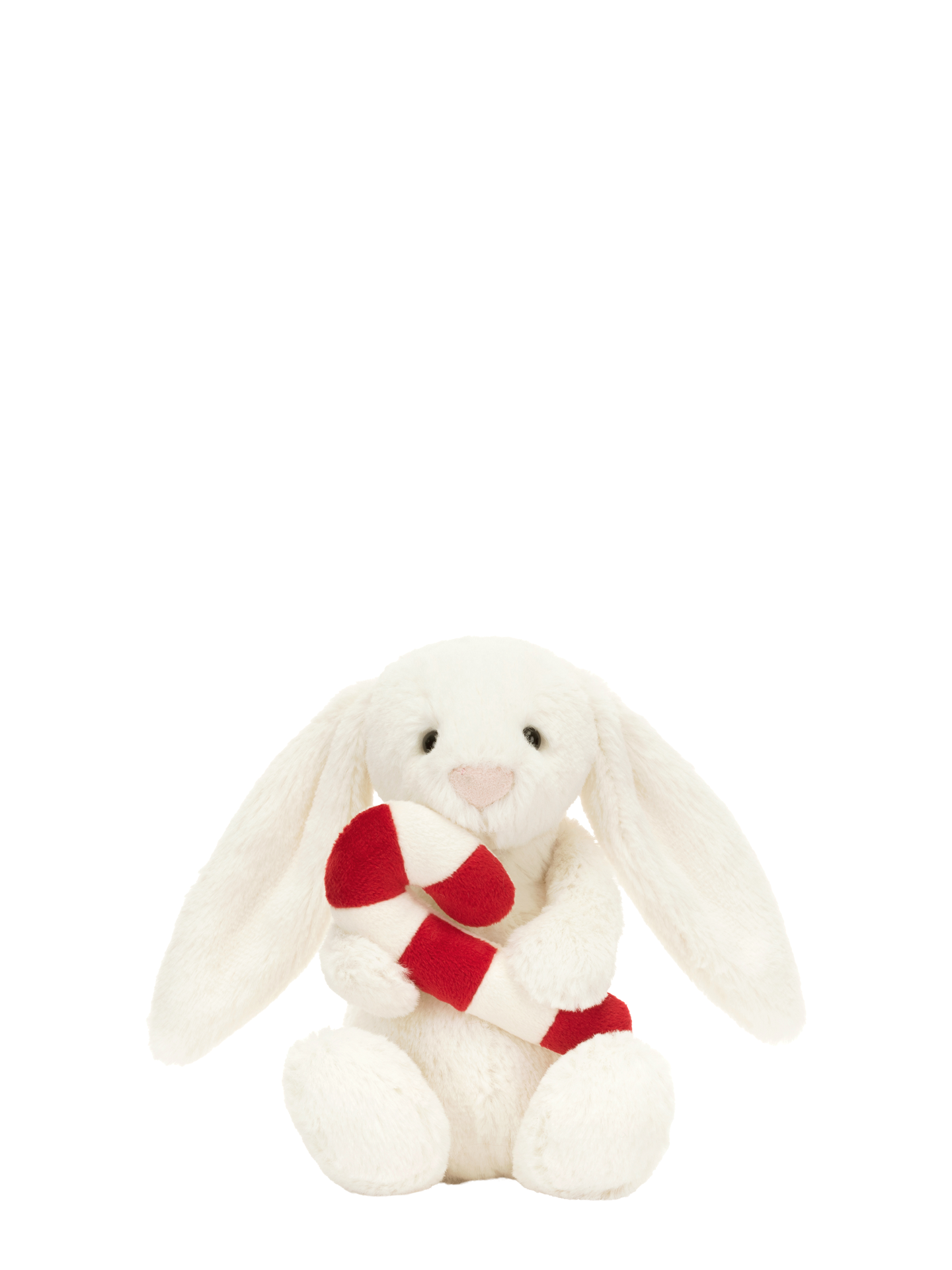 Bashful Bunny with Candy Cane