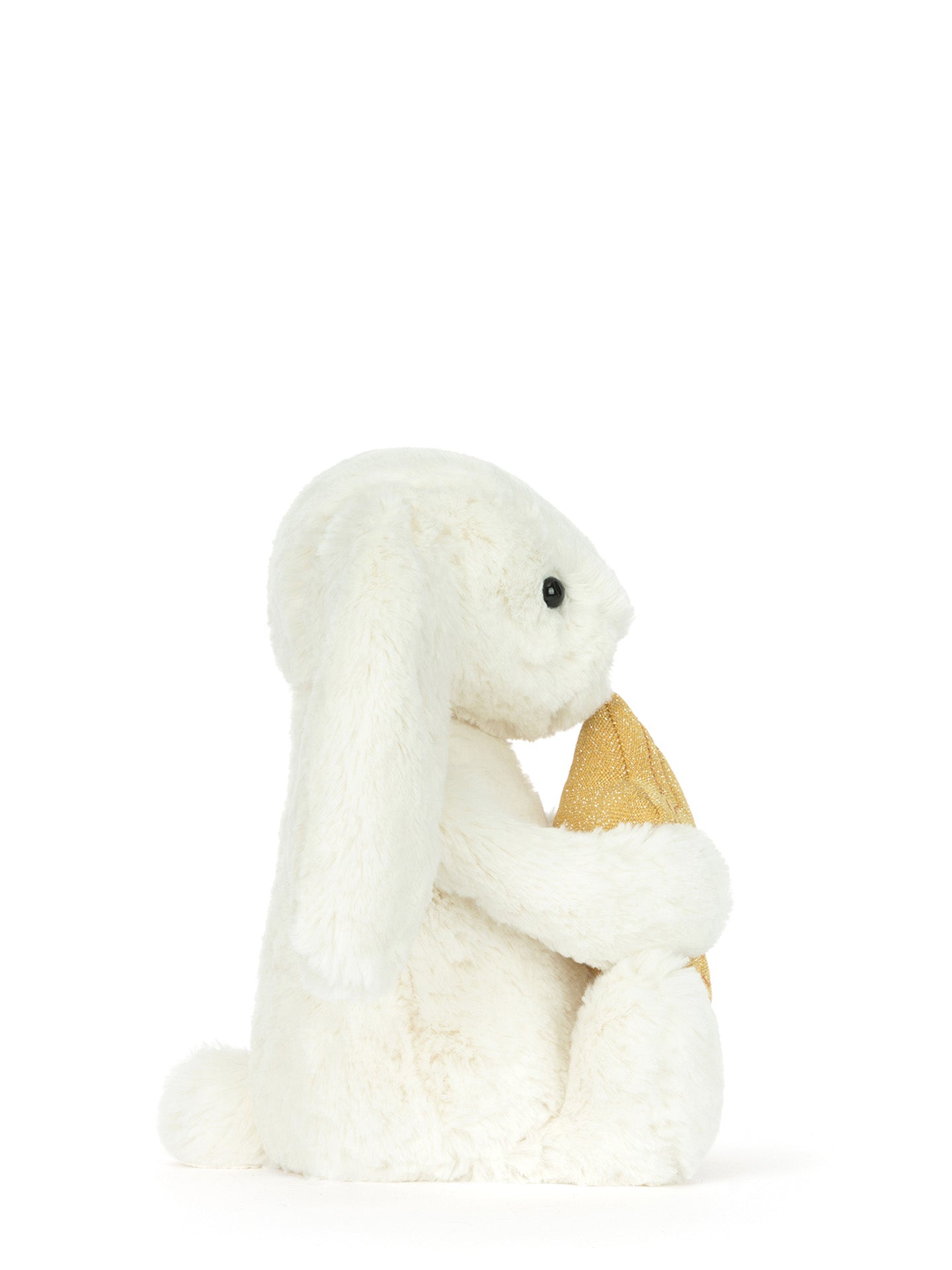Cream Bunny with Star soft toy (31cm)