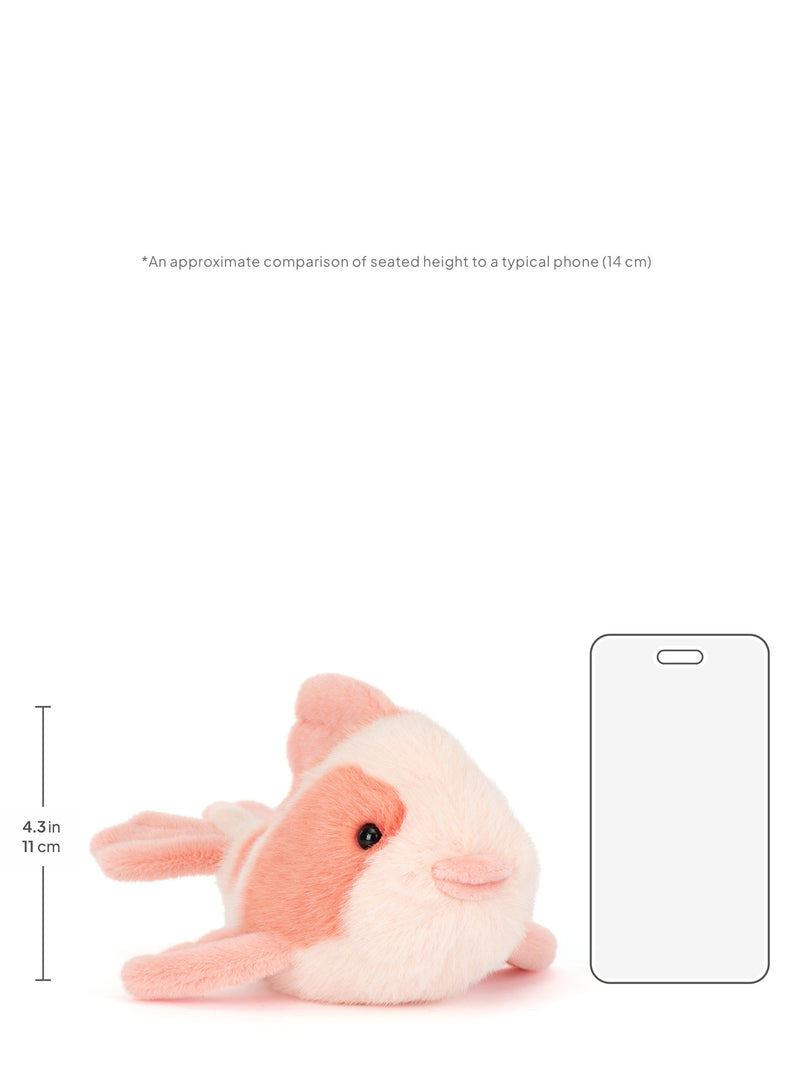 Fancy carp fish soft toy (20cm)