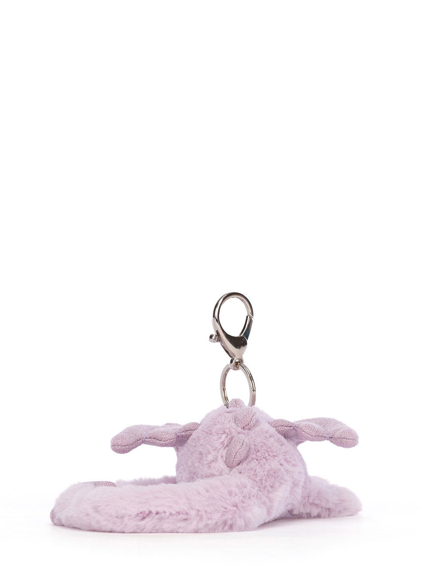 Lavender dragon bag charm