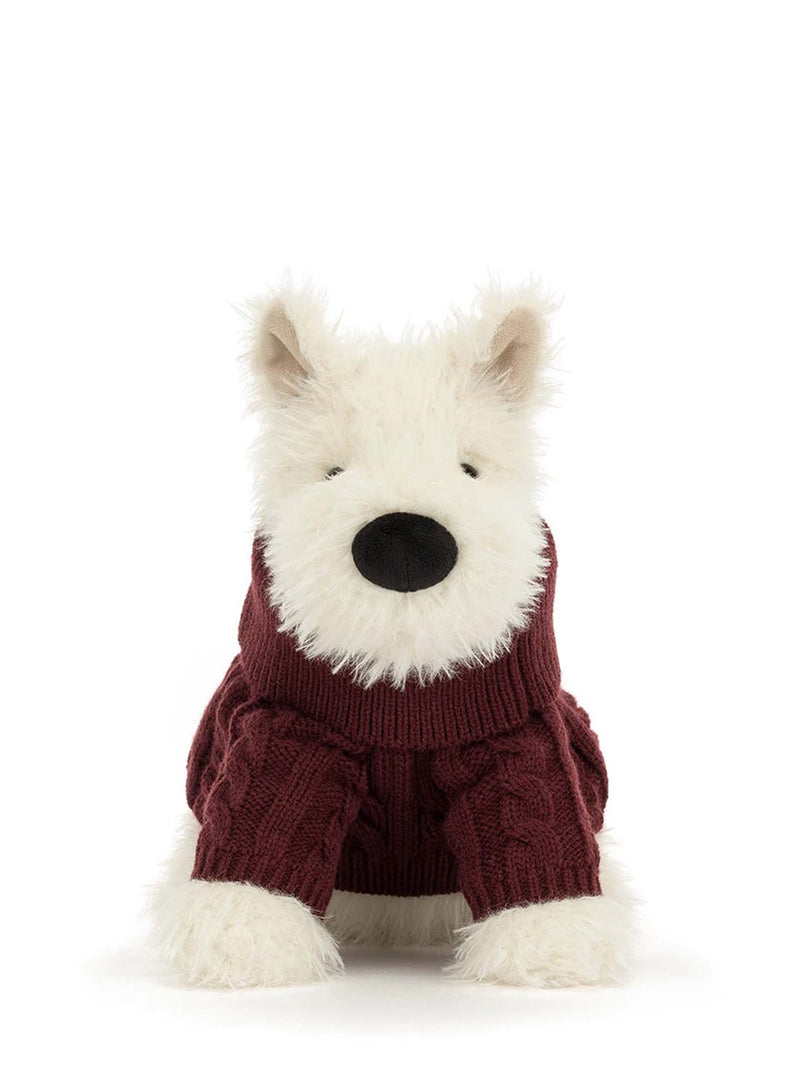 Munro Scottie dog winter jumper outfit