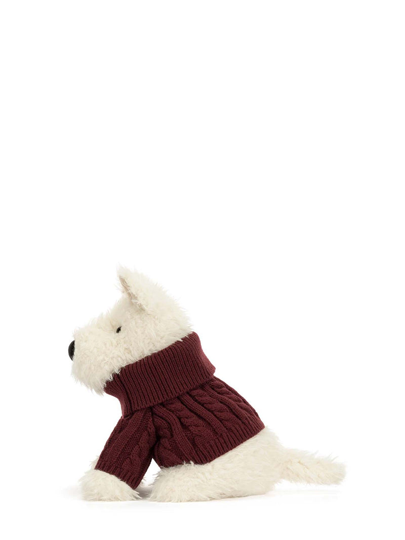 Munro Scottie dog winter jumper outfit