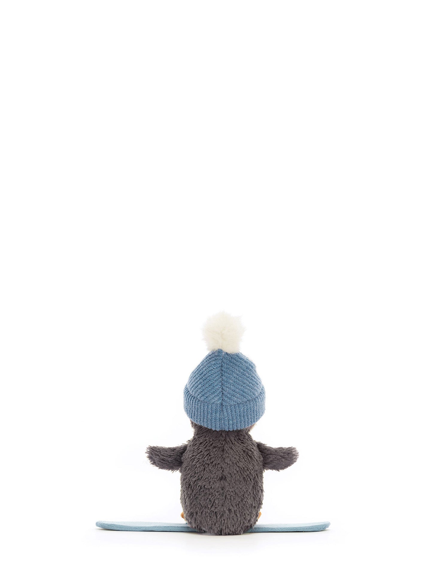 Peanut Penguin snowboarding