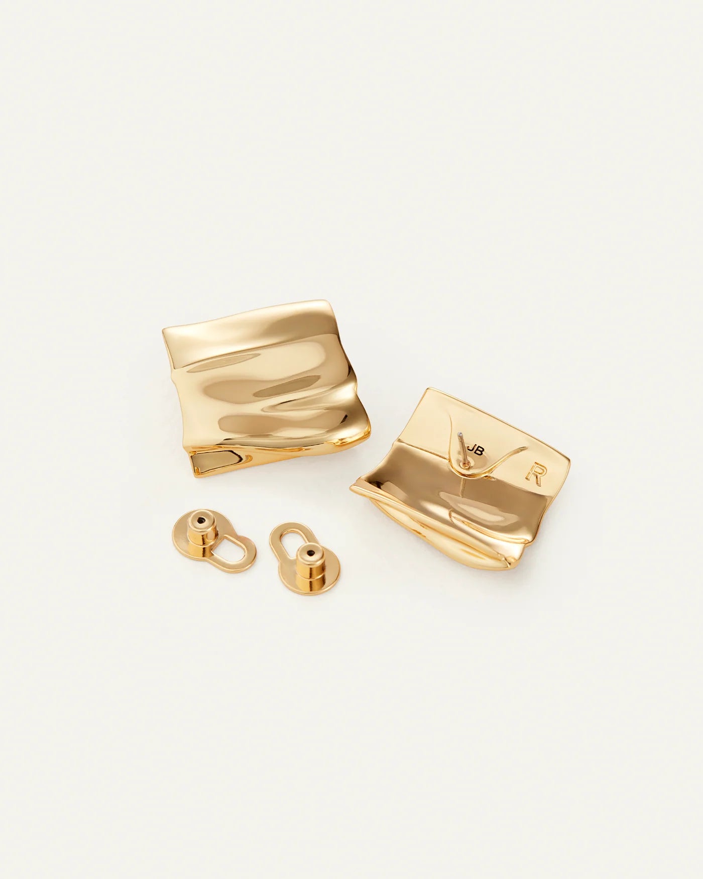 Sundra Earrings, gold