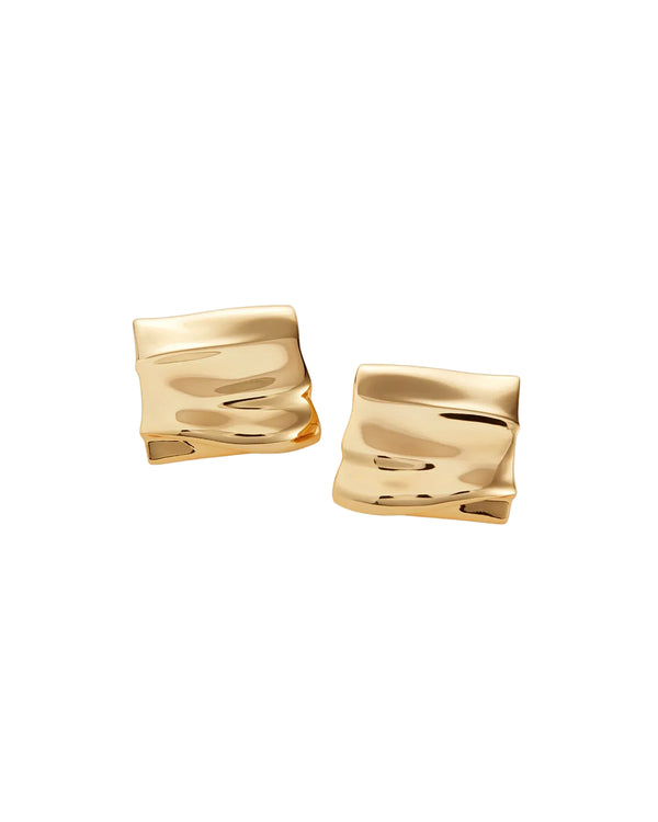 Sundra Earrings, gold