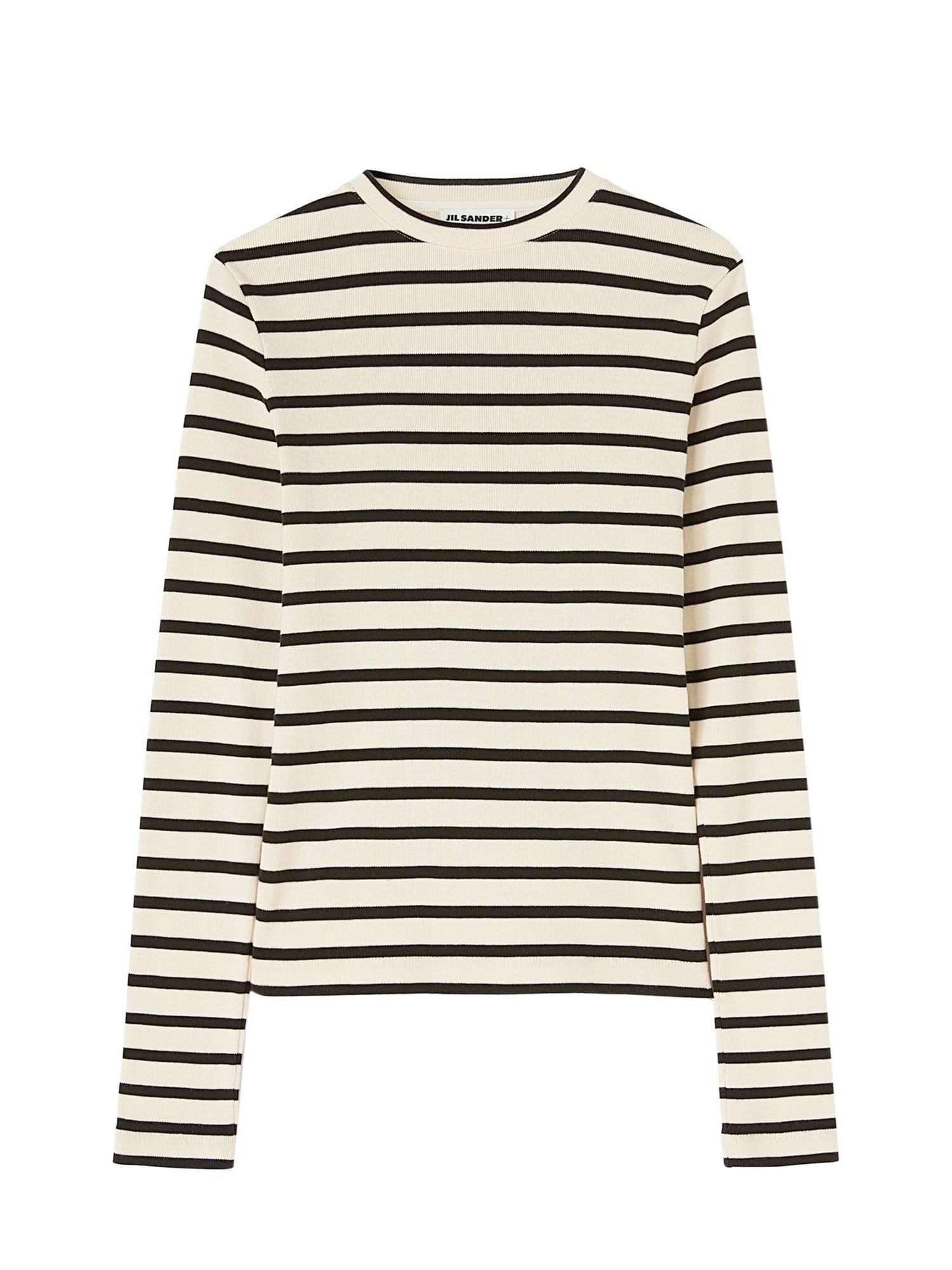 Long Sleeve Striped Top, bluejay