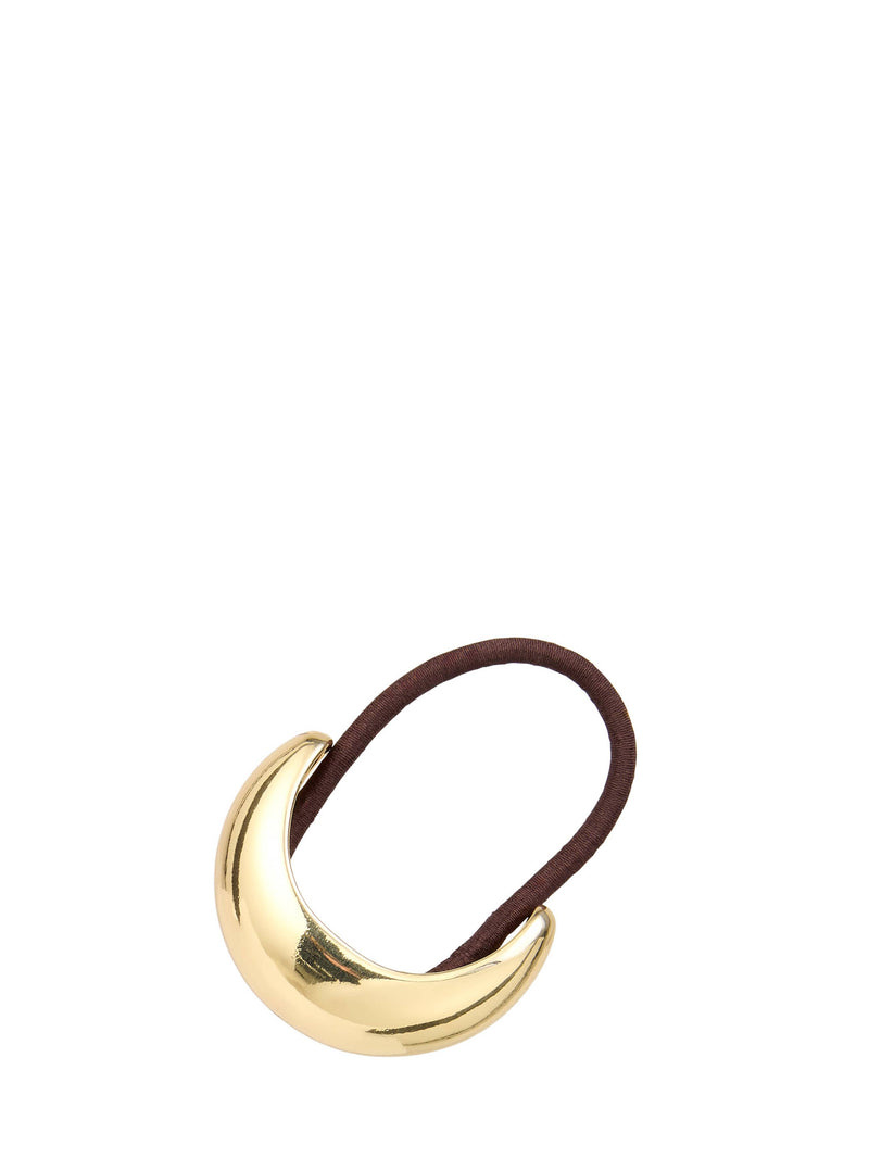 Arabella elastic hair tie, silver or golden