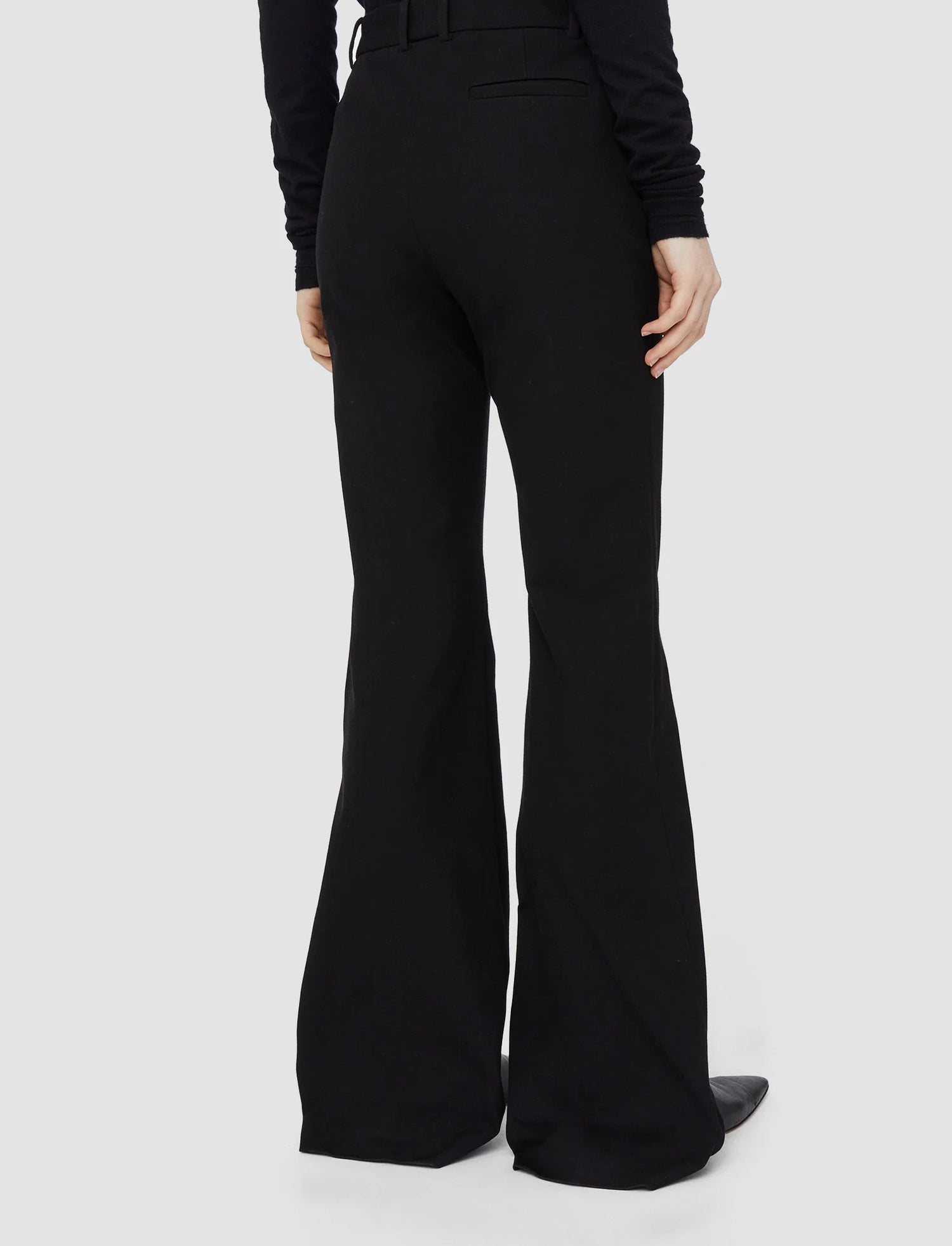 Tafira Gabardine Stretch Trousers, Black