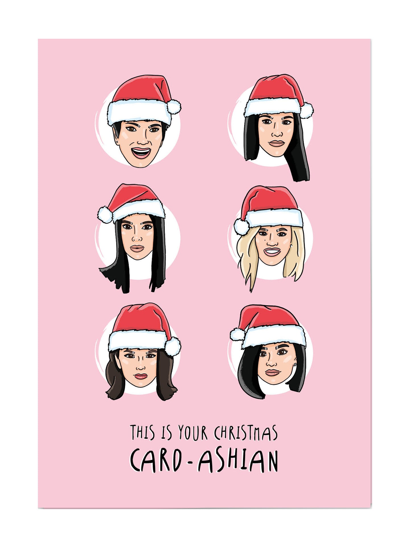 Card-Ashian Christmas single card