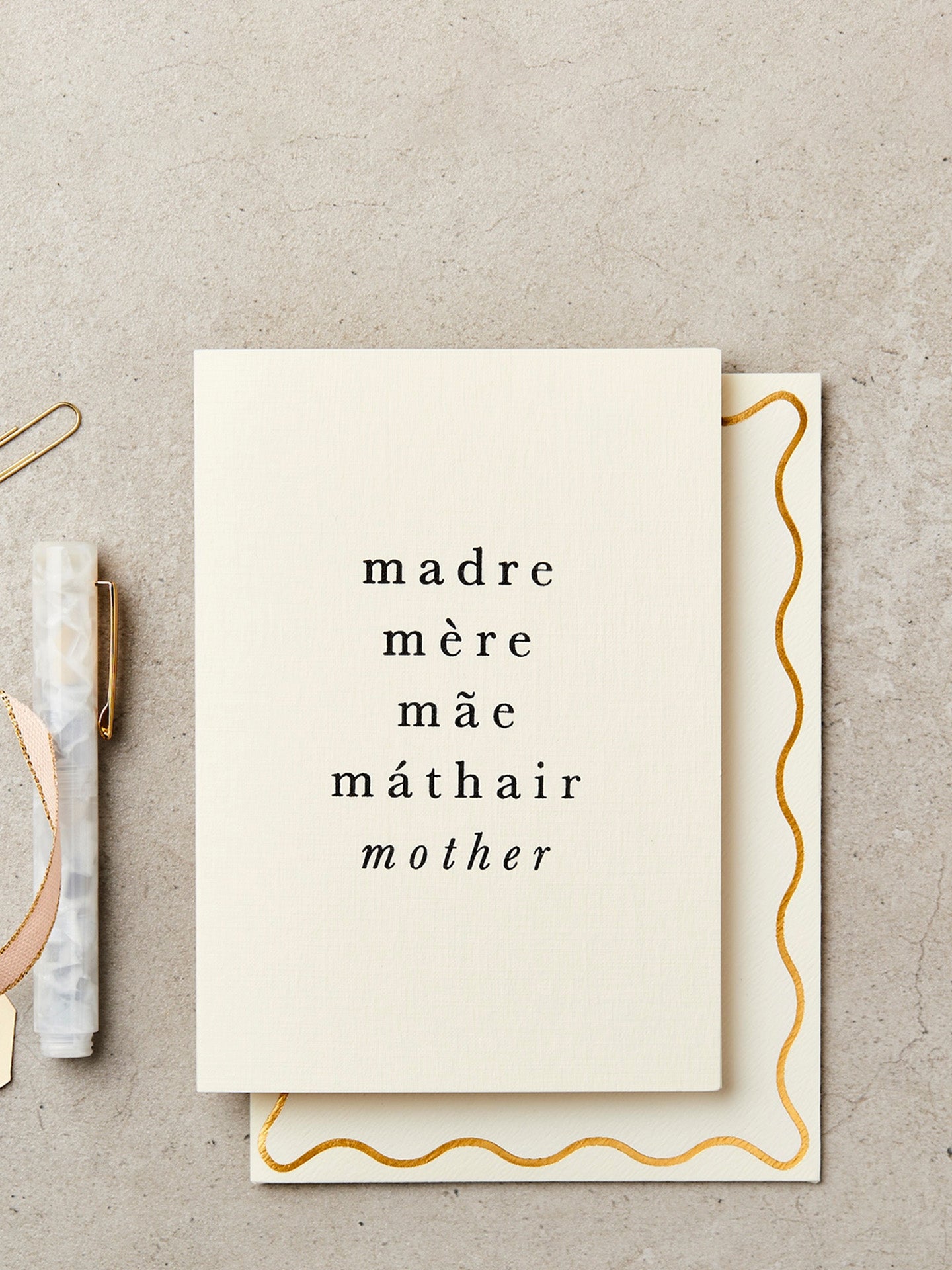 Madre Mother's day card