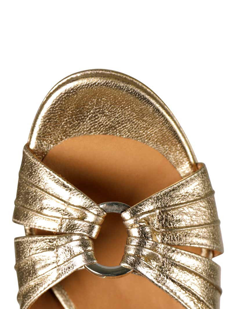 KELOCA sandals, gold