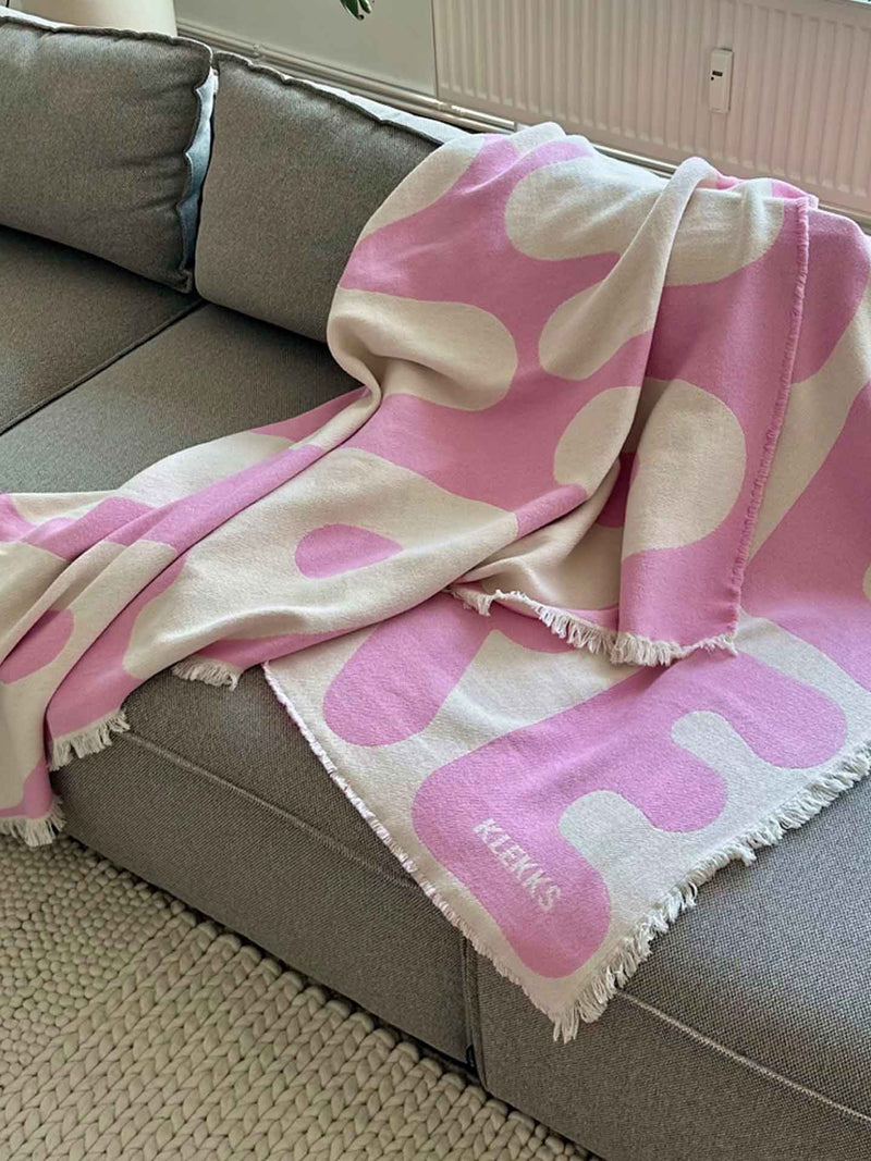 No. 11 amore cotton blanket, rose