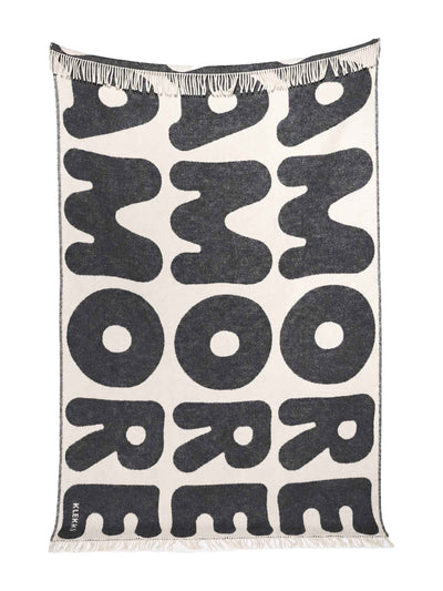 No. 11 amore wool blanket, black