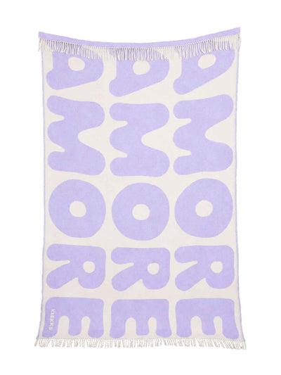 No. 11 amore wool blanket, lilac