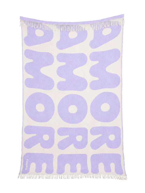No. 11 amore wool blanket, lilac