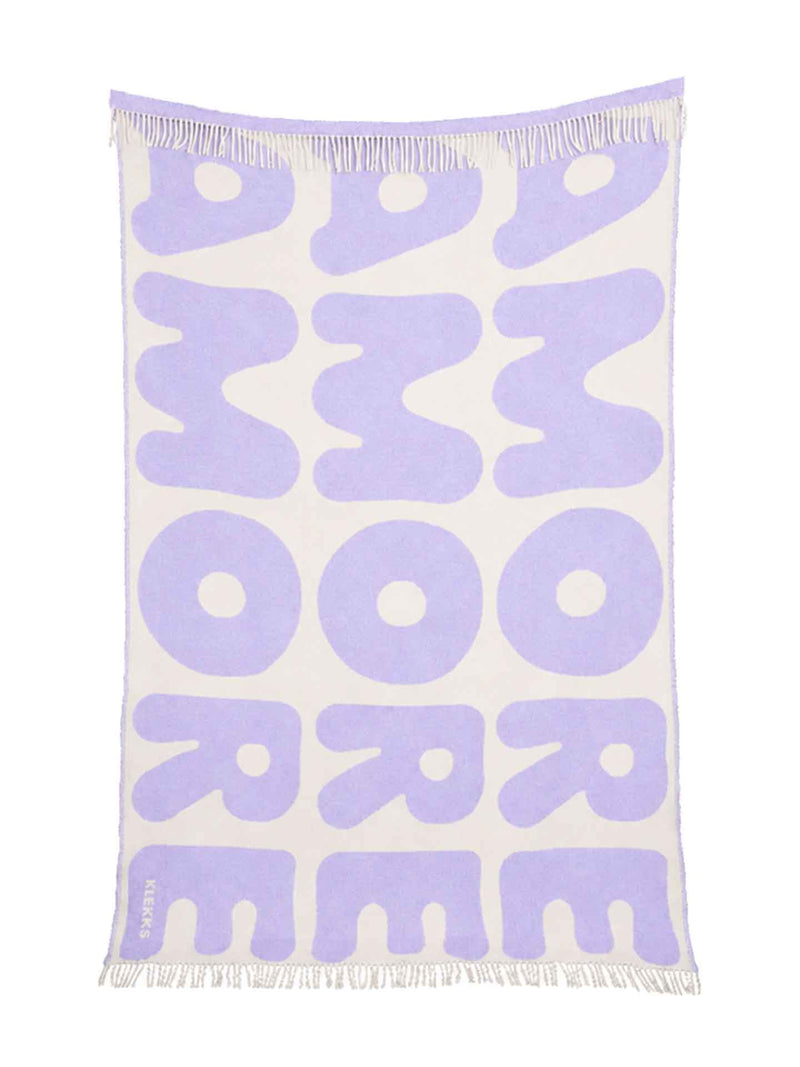 No. 11 amore wool blanket, lilac