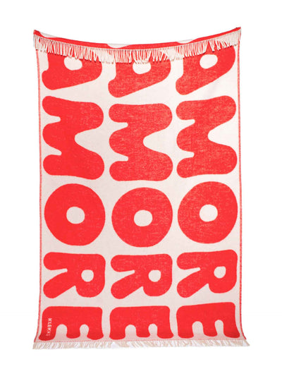 No. 11 amore wool blanket, red
