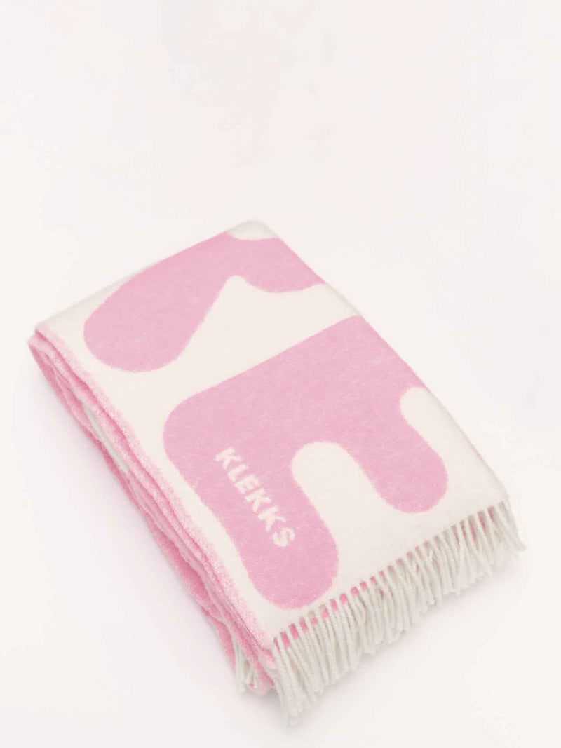 No. 11 amore wool blanket, rose