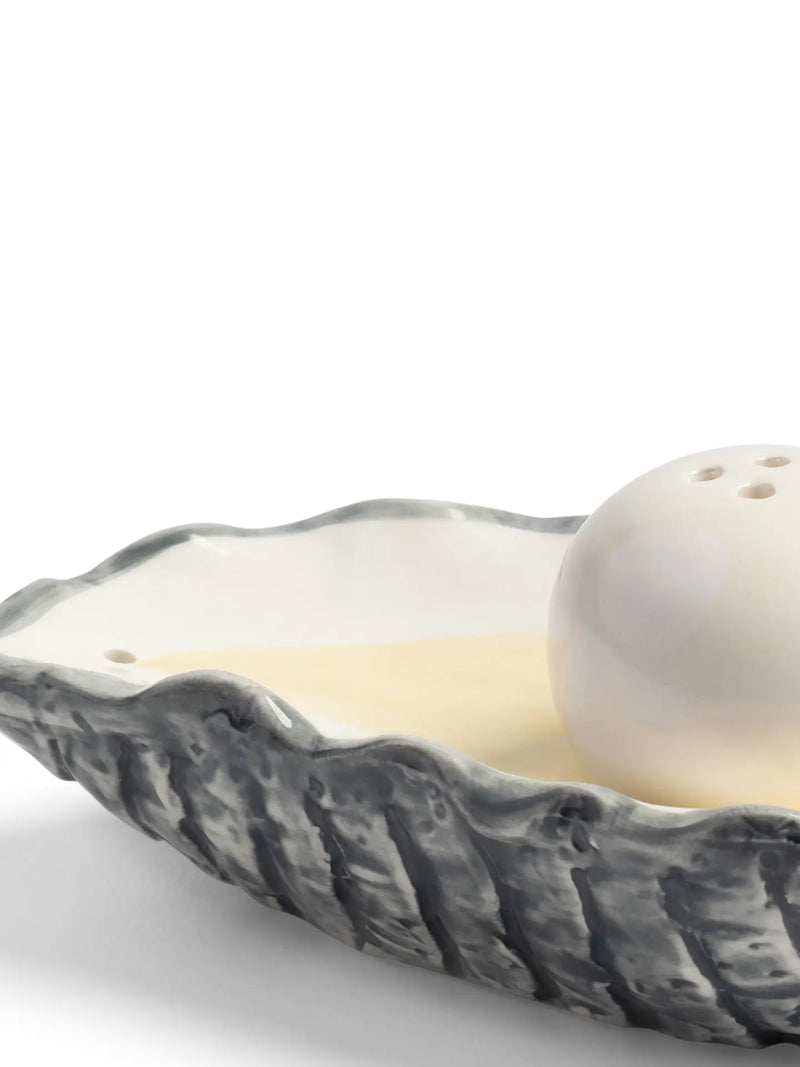 Oyster and pearl salt & pepper set