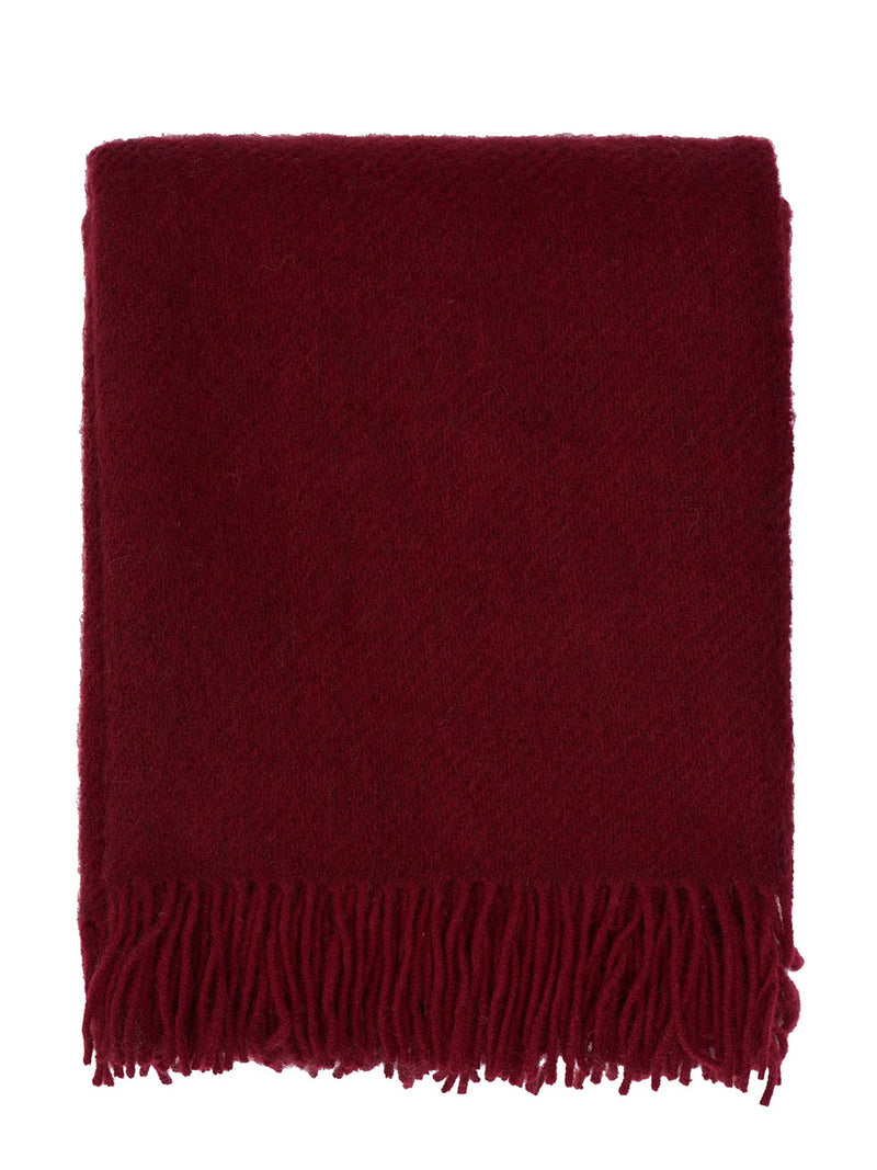 Gotland wool throw, various colours (130 x 200 cm)