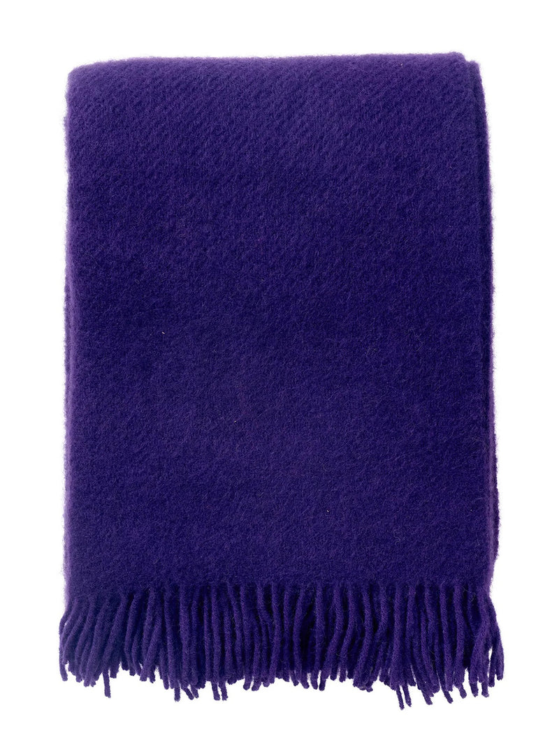 Gotland wool throw, various colours (130 x 200 cm)