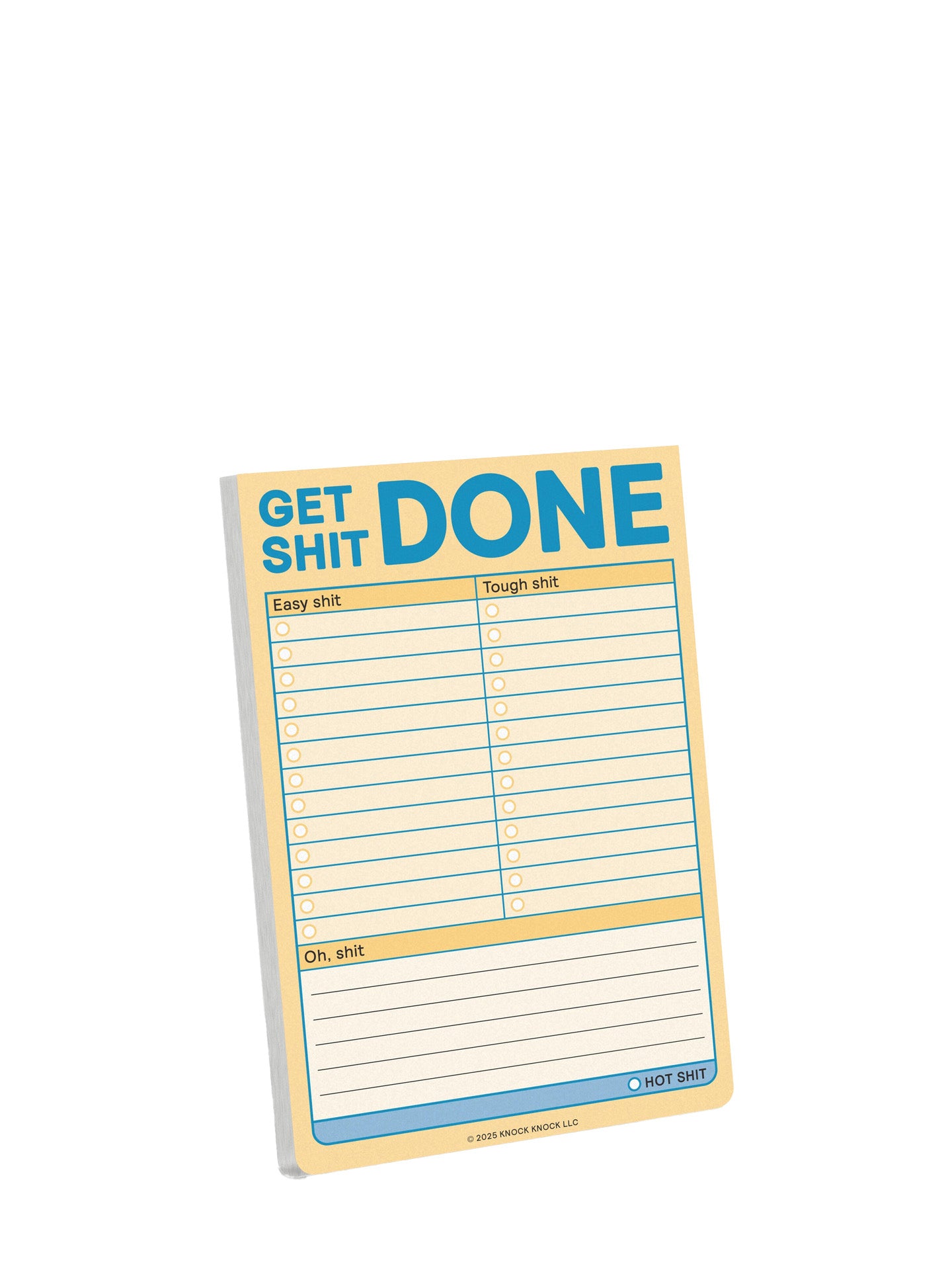 Get shit done big sticky notes