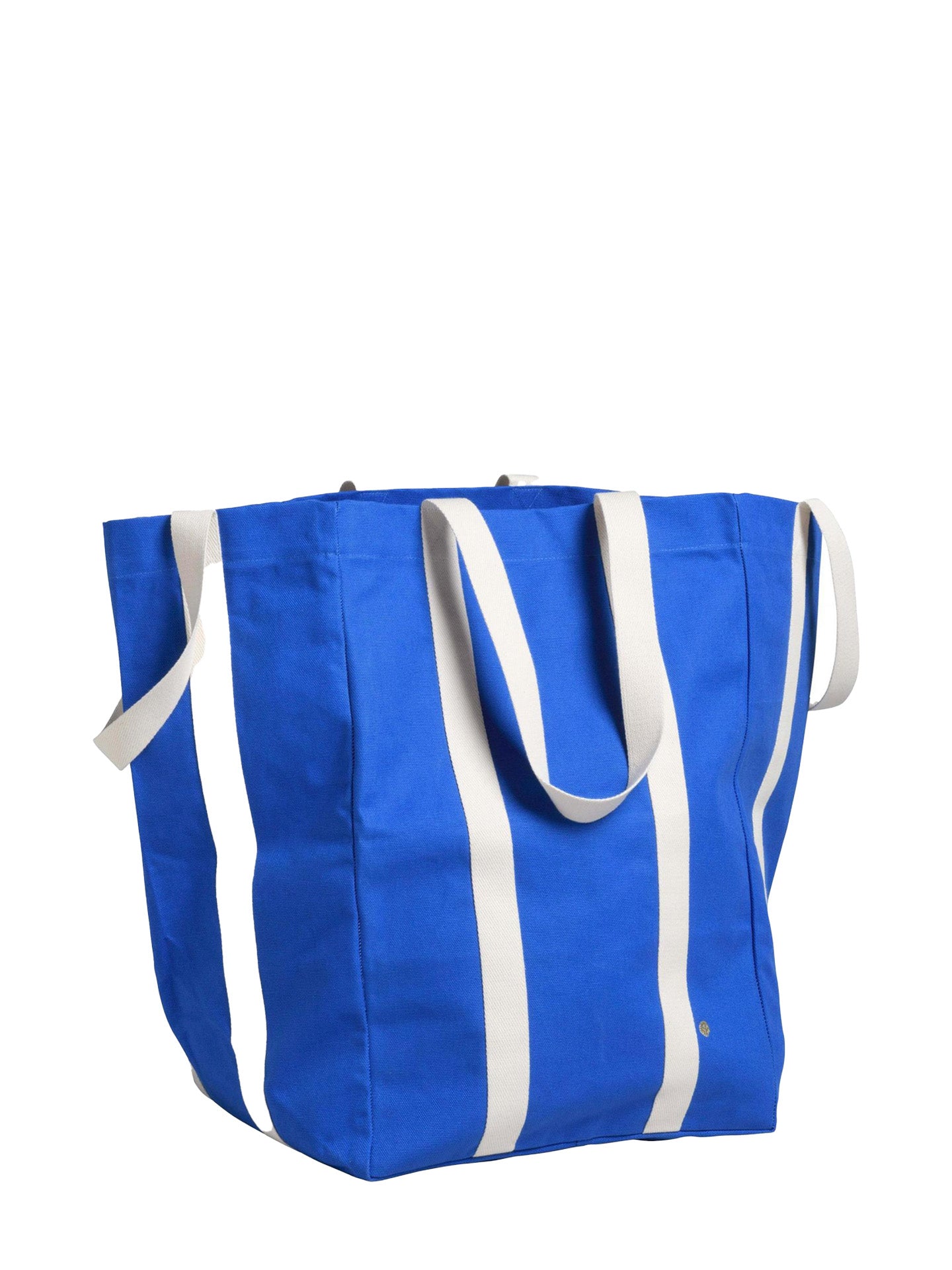 Maxi Mecano Poppins canvas bag, blue (48 x 33 x 33 cm)