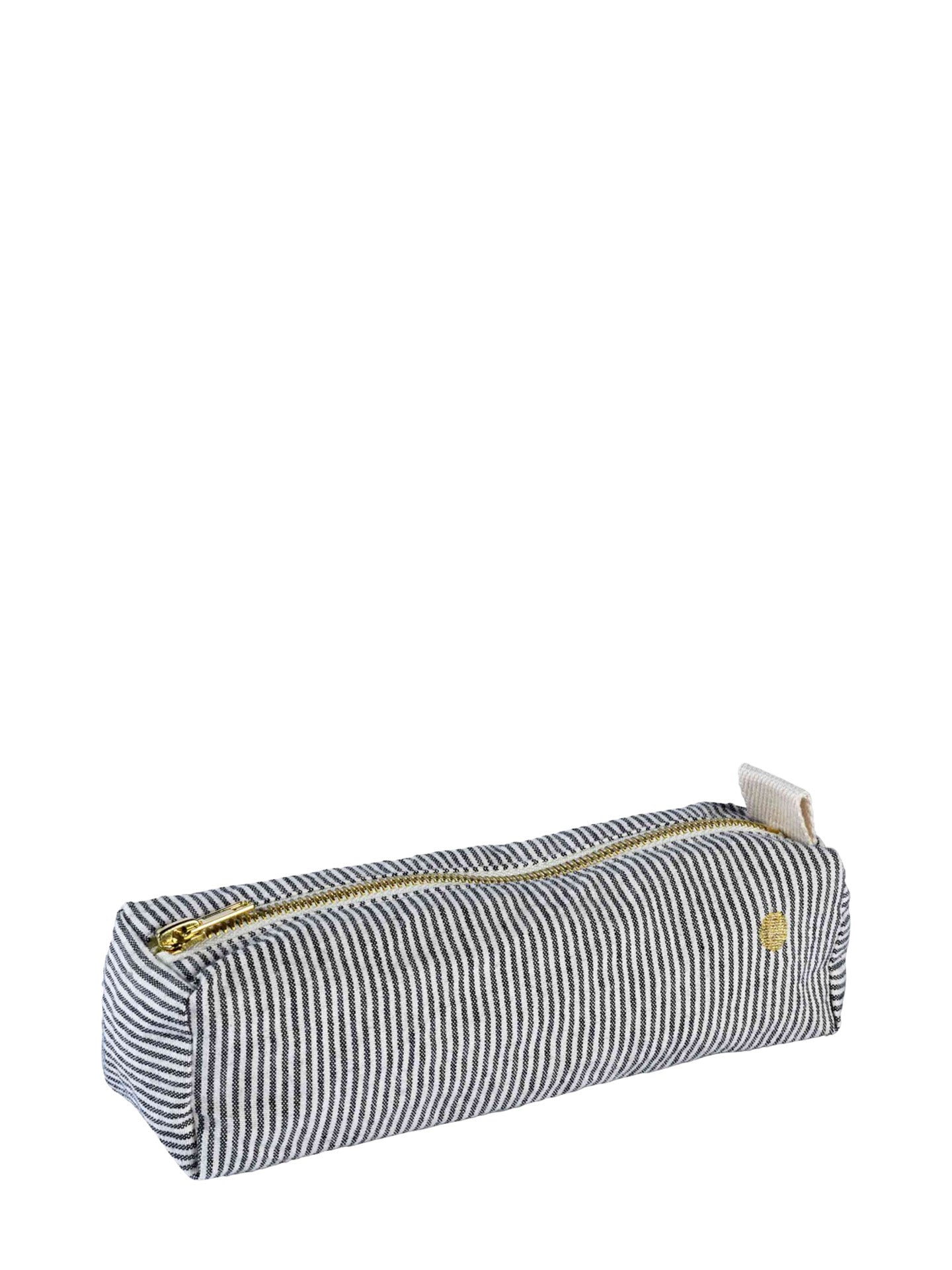 Finette pencil case, fine stripe (6 × 20 × 6 cm)