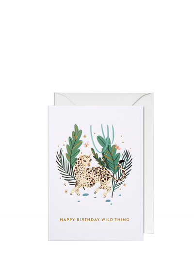 Happy Birthday Wild Thing Birthday Card
