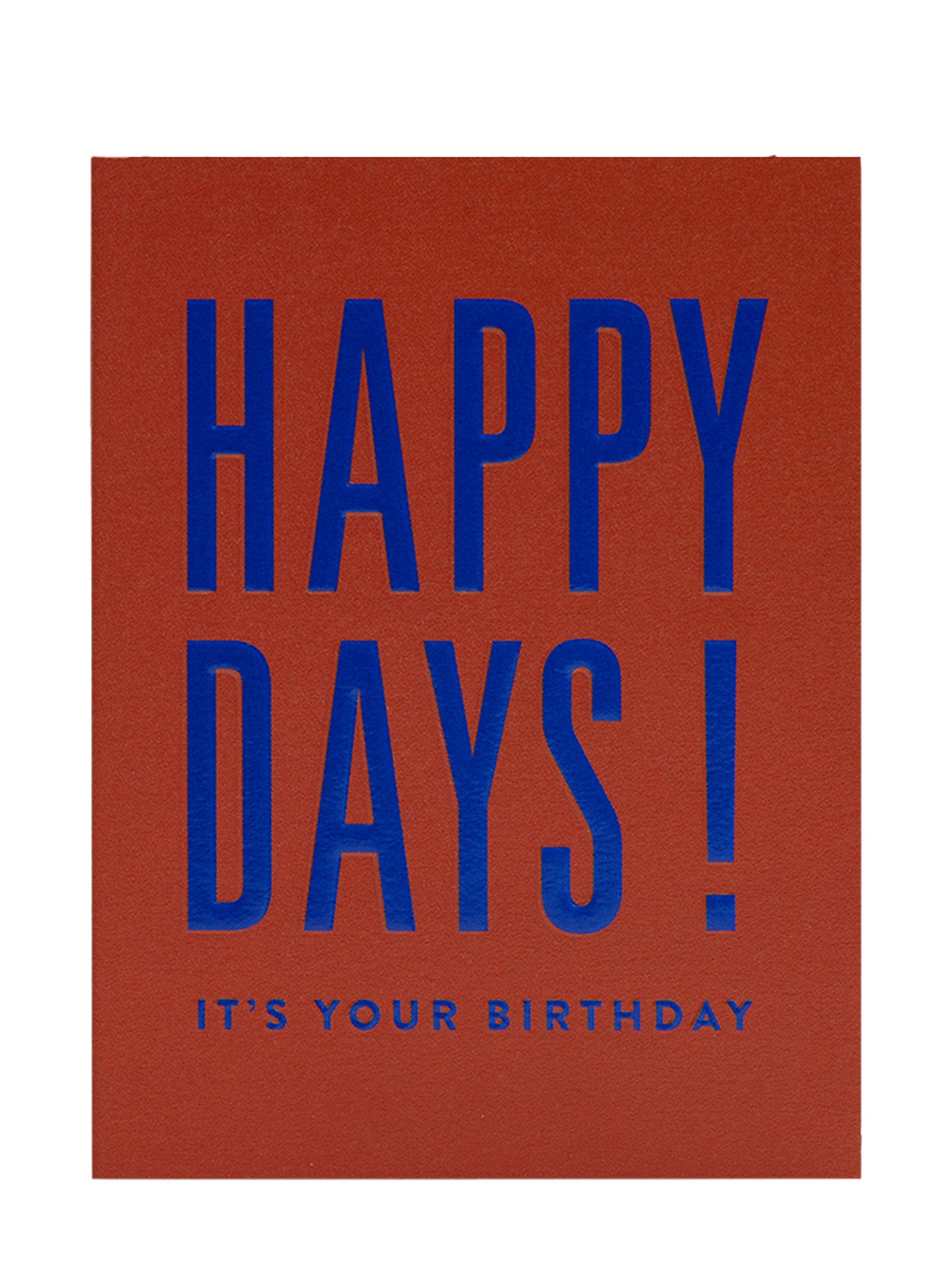 Happy Days! It's Your Birthday birthday mini card by Cozy