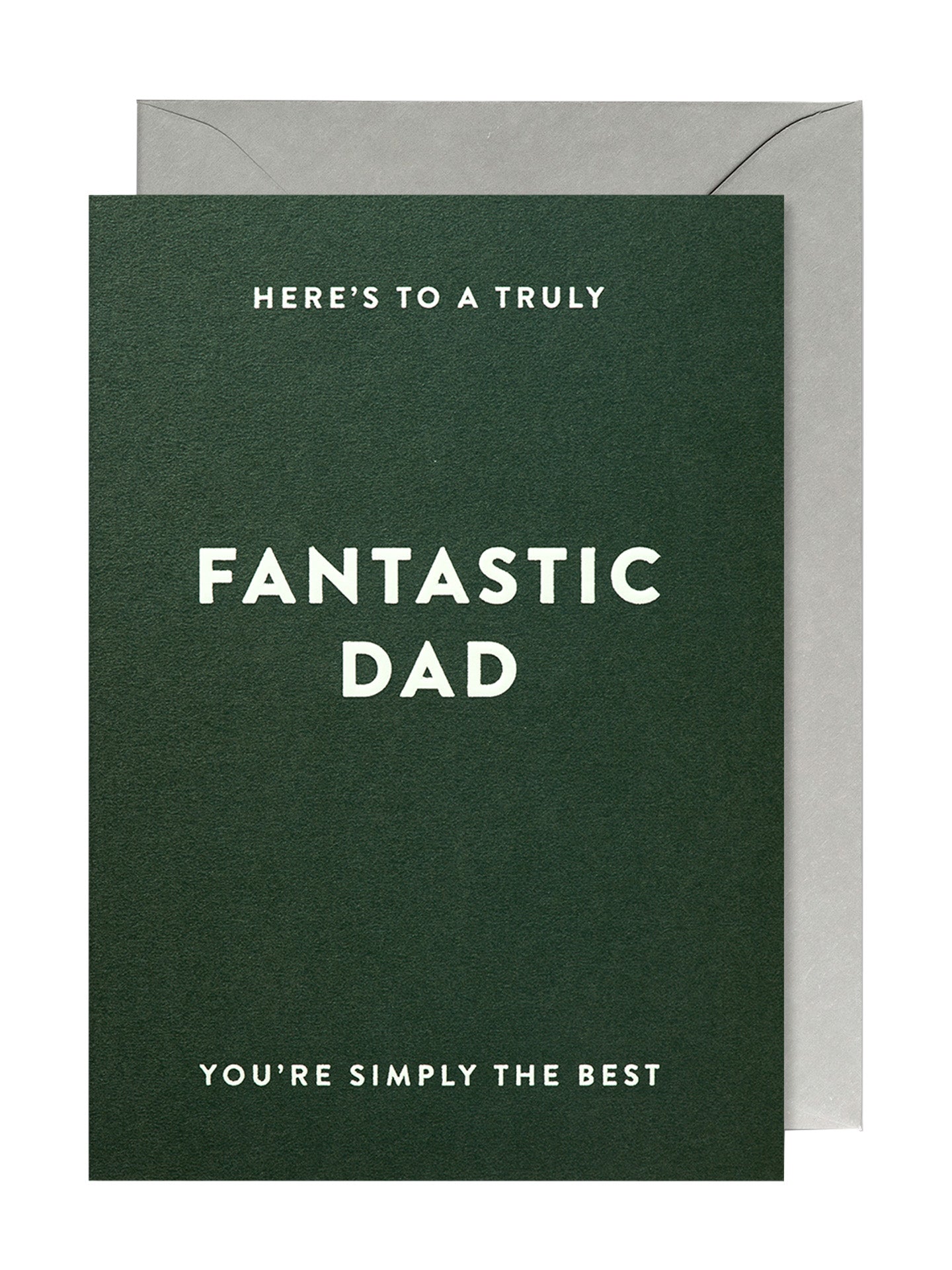 Truly fantastic dad Father's day card