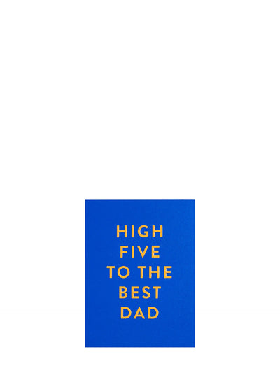 High five to the best Dad ever Mini Card