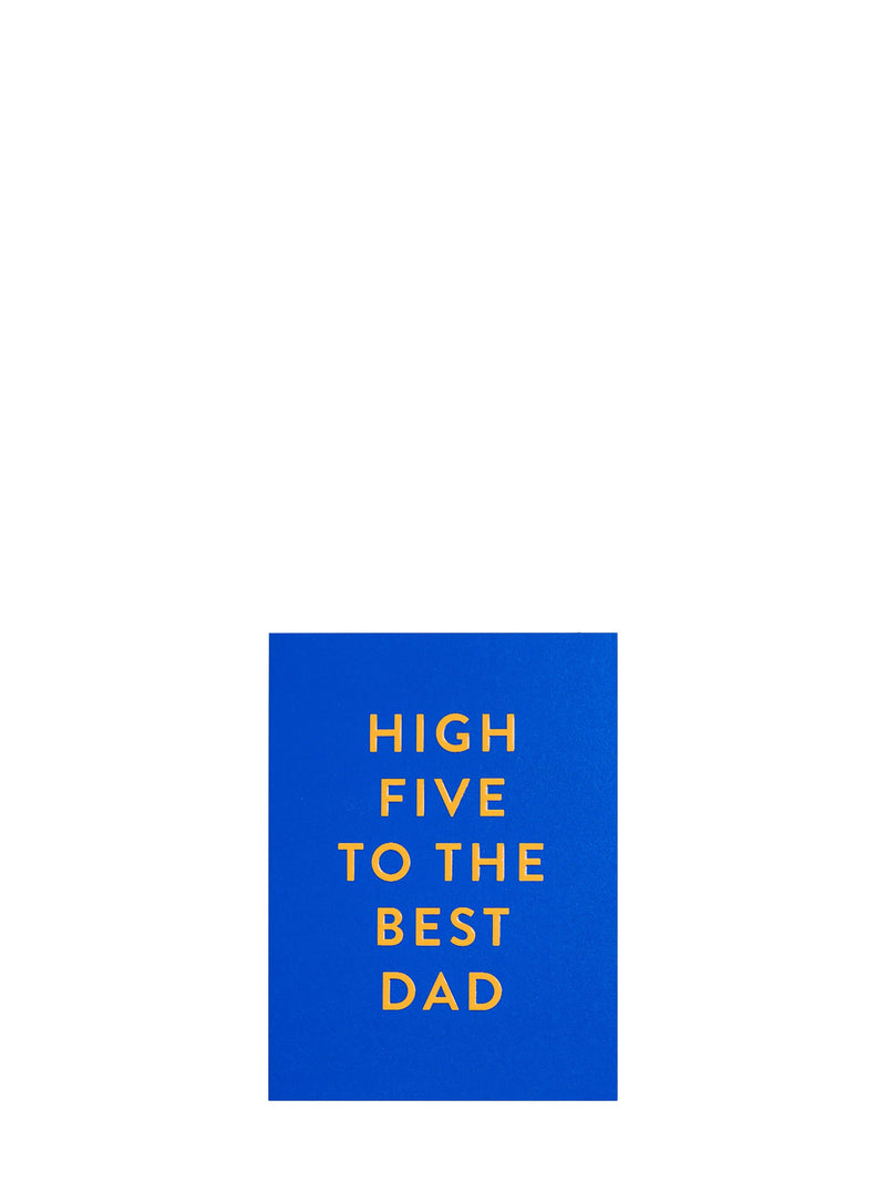 High five to the best Dad ever Mini Card