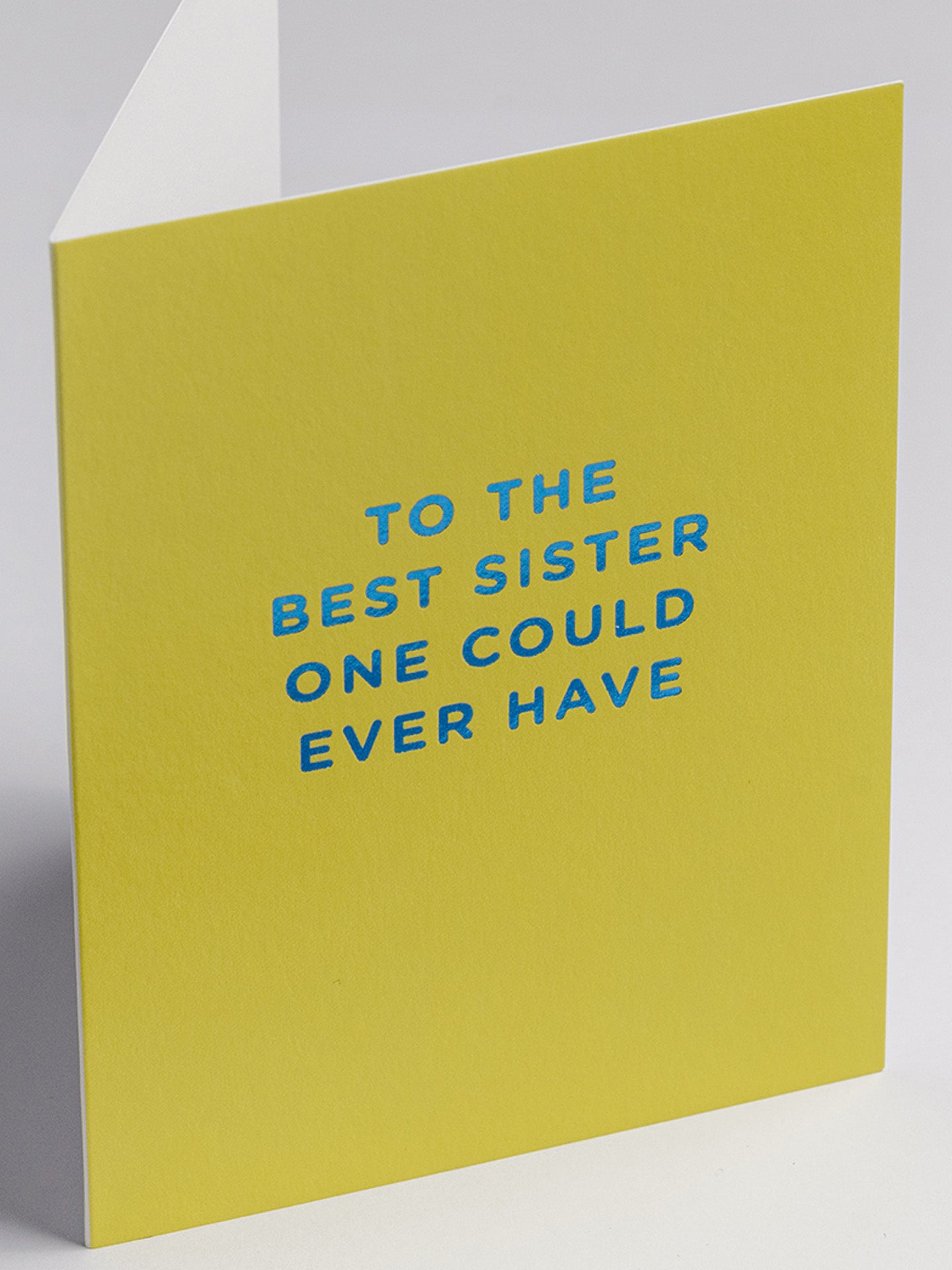 Best sister one could love & friendship mini card by Cherished