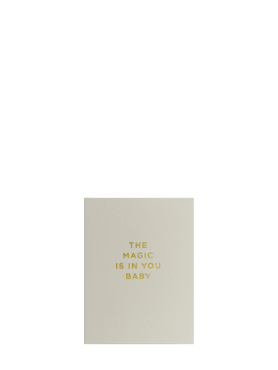 The Magic is in You love & friendship mini card