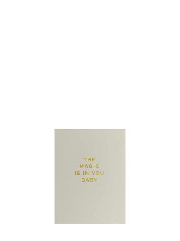 The Magic is in You love & friendship mini card