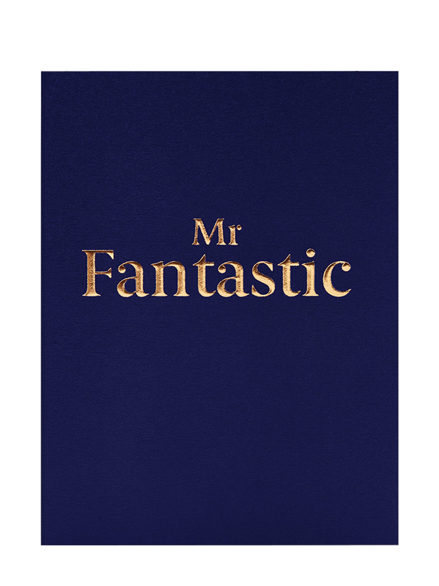Mr Fantastic love & friendship mini card by Kelly Hyatt