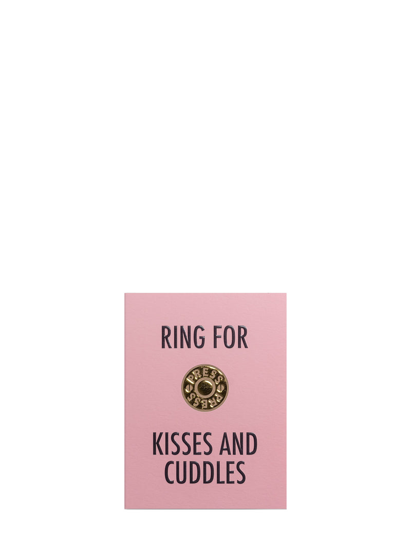 Ring for cuddles, mini love & friendship card