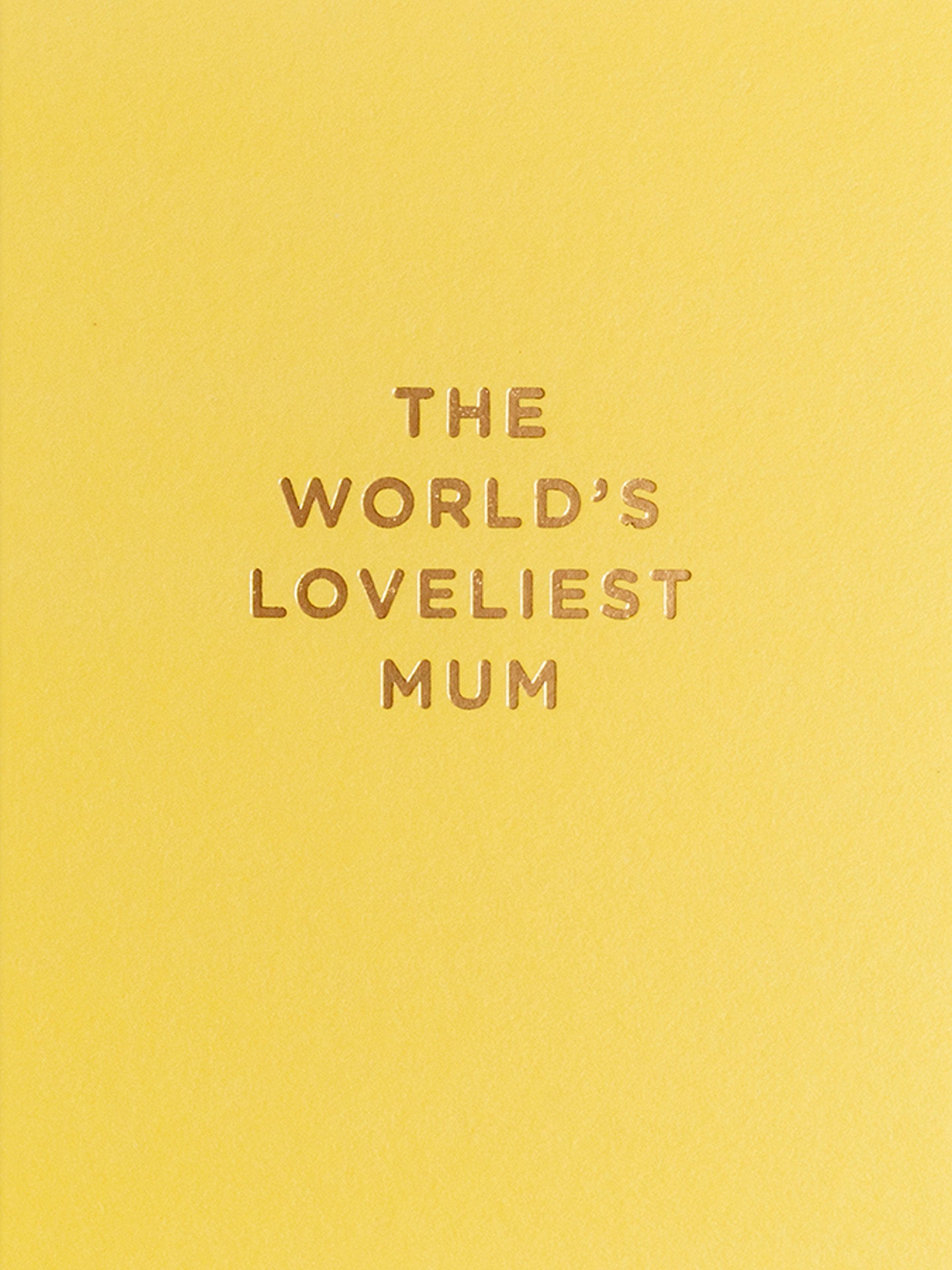 World’s Loveliest Mother's Day Mini Card