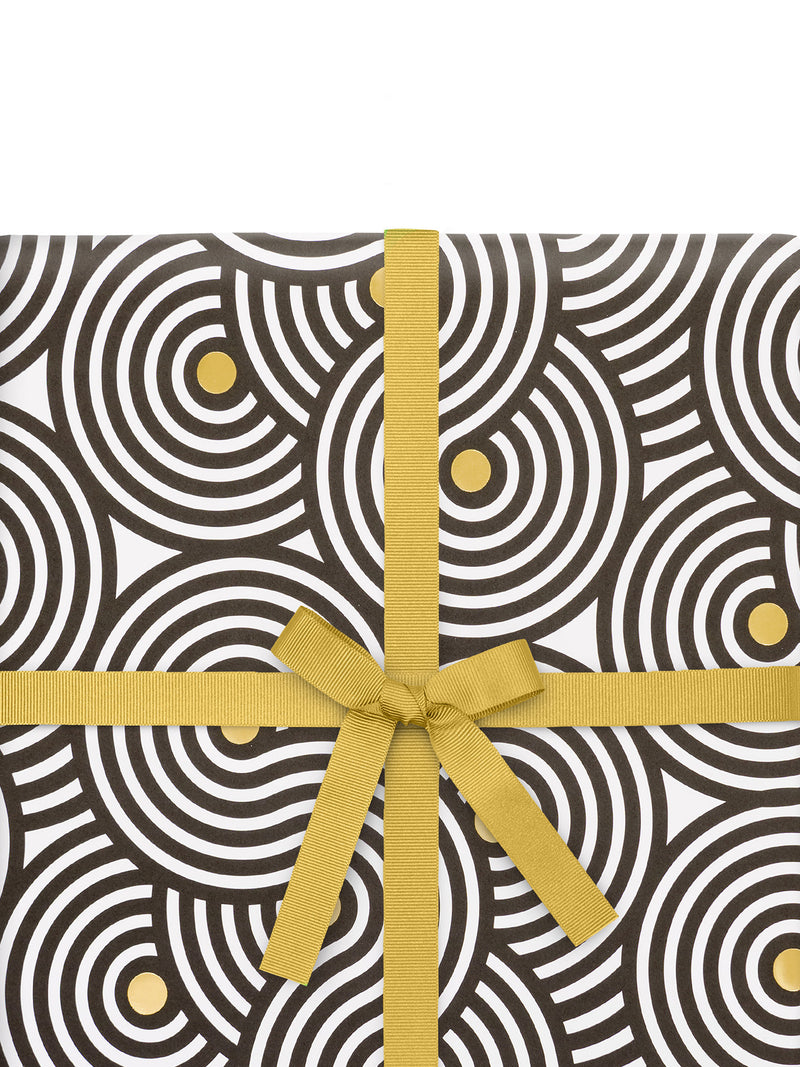 Gold Noodle gift paper roll by Kelly Hyatt