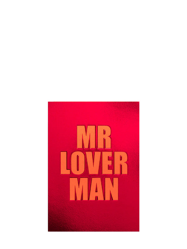 Mr Lover man love & friendship card